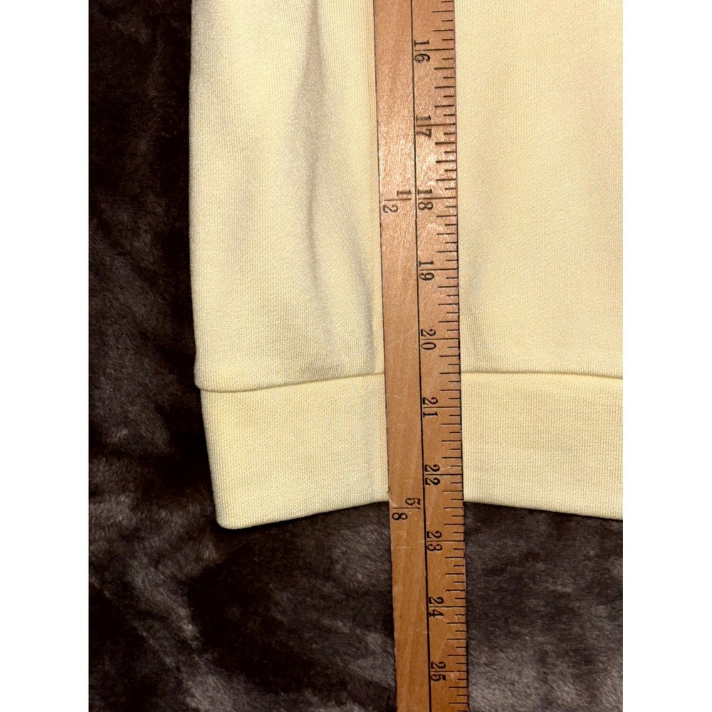 Dance & Marvel Butter Yellow Quarter Zip Top – Womens Medium‎ – NWT - Picture 8 of 9